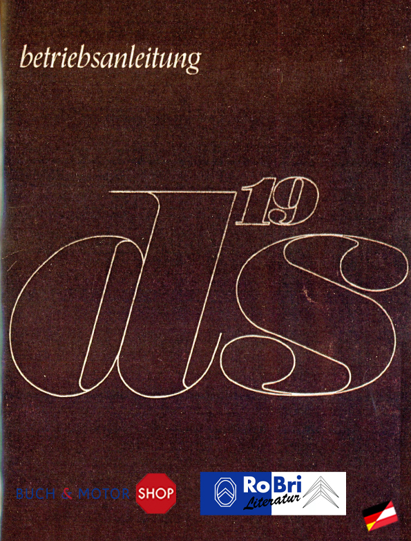 CitroÃ«n D Instructieboekje 1968 DS19